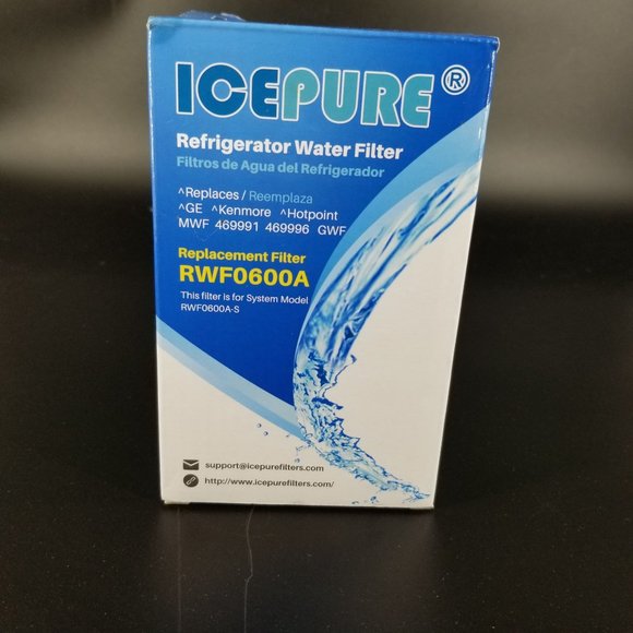 Ice Pure Refrigerator Fridge Water Filter RWF0600A MWF 469991 469996 GWF 202005 - Picture 2 of 8